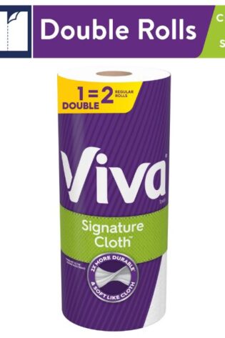 Viva Signature Cloth Paper Towels, 1 Double Roll